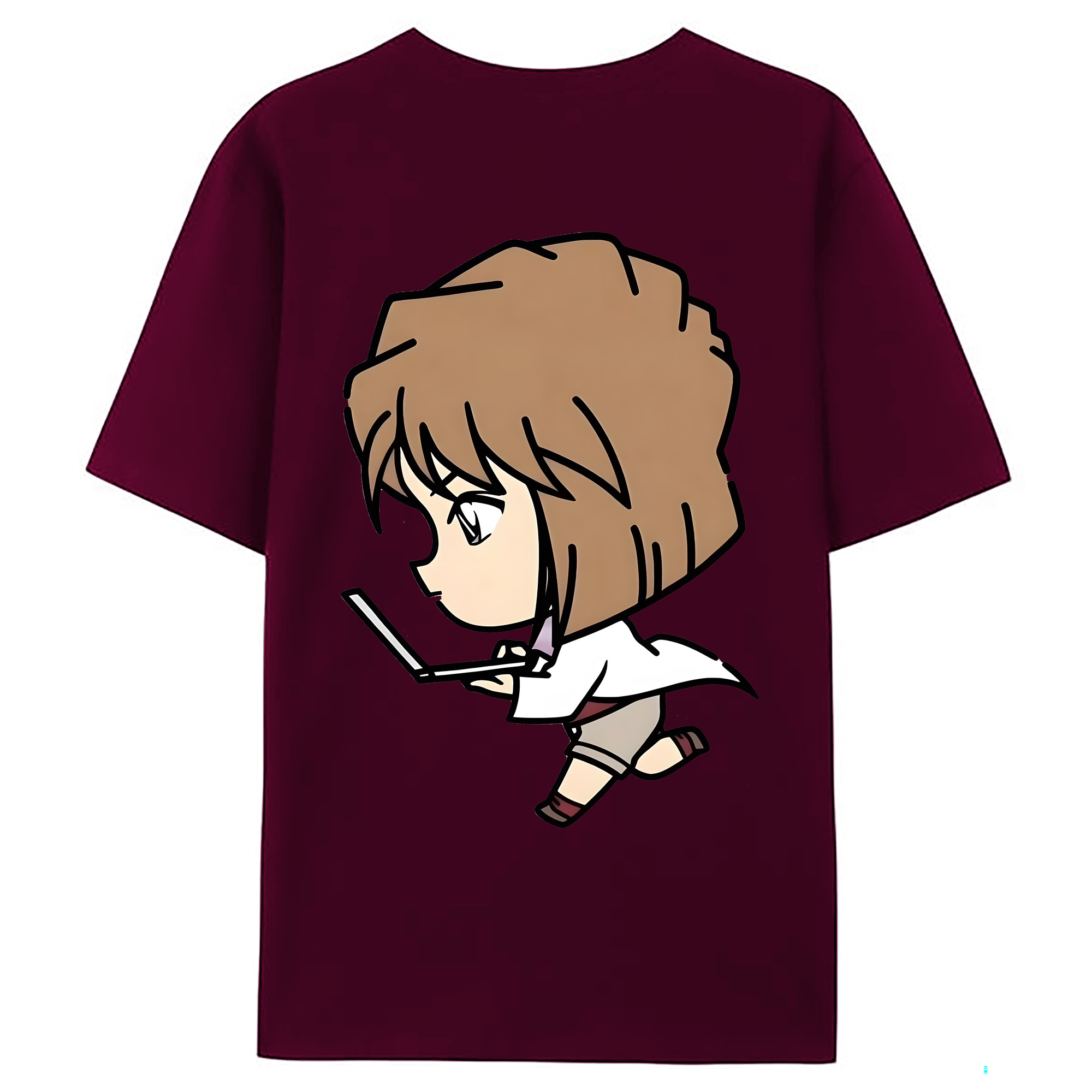 （画像用） 名探偵コナン 灰原 哀 はいばら あい Detective Conan Anita Hailey、Vi Graythorn Haibara Ai レディース半袖Tシャツ(バックプリント)